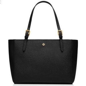 Black laptop tote